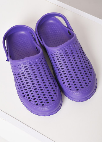 Фиолетовые кроксы женские фиолетового цвета Let's Shop