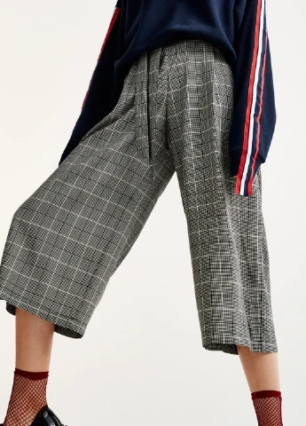 Штани,сірий в клітку, Pull & Bear (258395157)