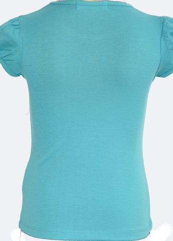 Зелена футболки футболка на дівчаток (104)11880-736 Lemanta