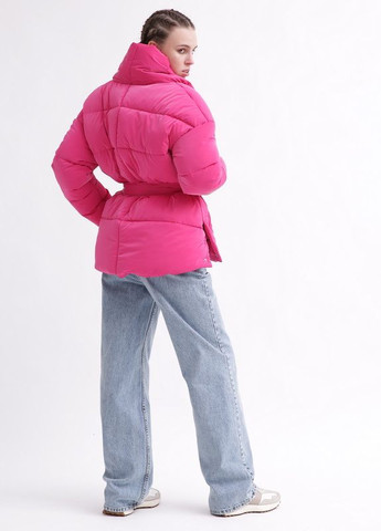 Малиновая зимняя женская зимняя куртка X-Woyz