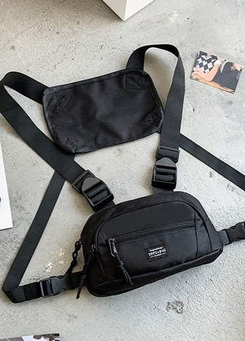 Нагрудна сумка 5009 TOYU BAG бронежилет чорна No Brand (276384792)