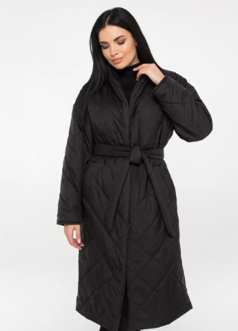 Чорна демісезонна куртки жіночі осінні модні SK