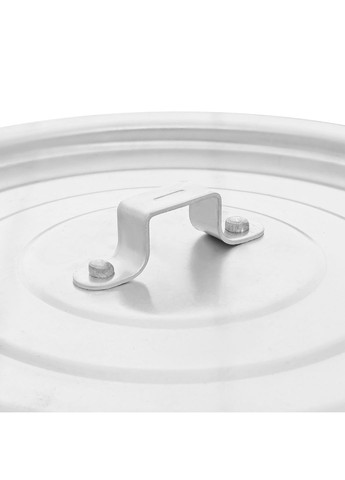 Каструля матова алюмінієва із кришкою 4.5 л Interos (273207360)