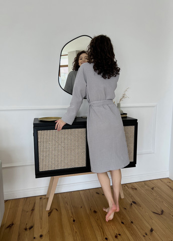 Женский вафельный халат длинный Cosy (258049392)