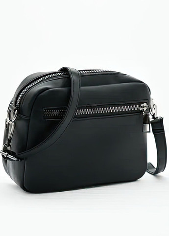Маленька жіноча сумочка через плече / сумочка крос-боді з ремінцем 2023 9047 Чорний 68153 DobraMAMA (268372001)