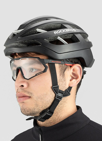 Велоокуляри фотохромні рокброс комплект з двох лінз / Поляризовані окуляри для велосипеда Червоний 64935 Rockbros (268128361)