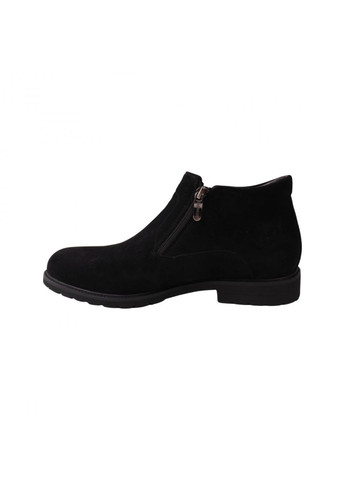 Черные ботинки мужские черные натуральная замша Brooman