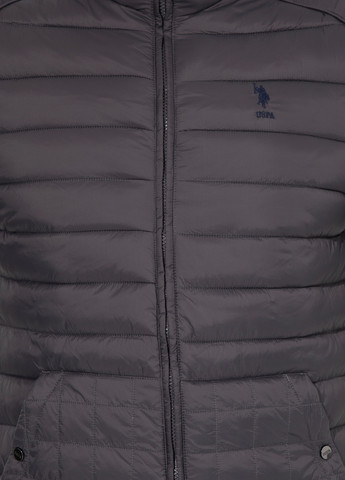 Темно-серая куртка мужская U.S. Polo Assn.