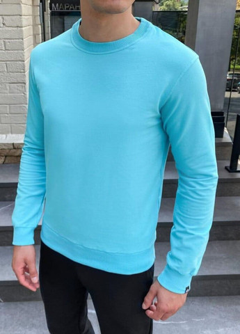 Голубой свитшот мужской (276778498)