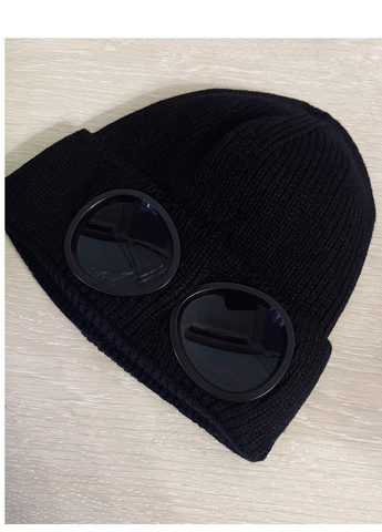 Шапка Очки (C.P. Company) с маской Солнцезащитные очки Черная Унисекс WUKE One size No Brand Шапка (265446473)