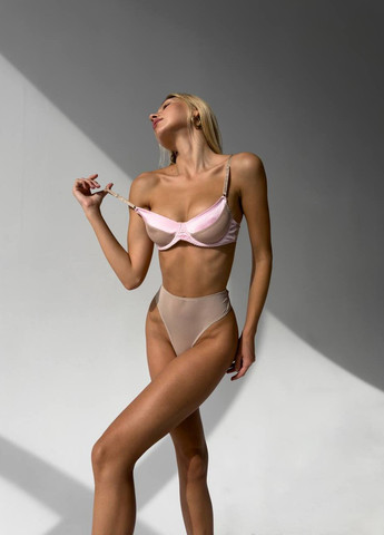 Бежевий демісезонний ніжний витончений комплект Vakko