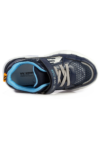 Синие кроссовки подростковые для мальчиков бренда 7300072_(1) Weestep