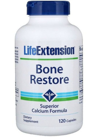 Bone Restore 120 Caps Life Extension (256723854)