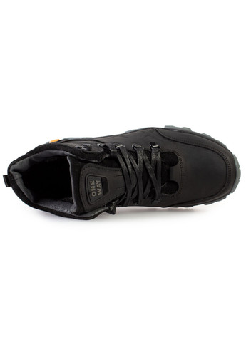 Черные зимние ботинки мужские бренда 9500989_(1) One Way