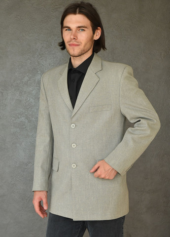 Пиджак мужской светло-серого цвета Let's Shop (259920788)