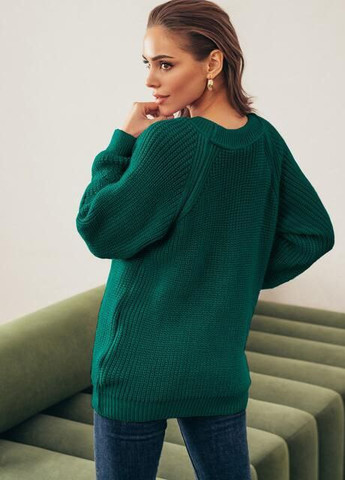 Зеленый свитер соня зеленый No Brand
