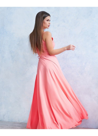 Розовое повседневный платья 11745 розовый ISSA PLUS