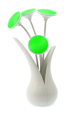 Нічник квітка світлодіодна Flowers Nightlight Green з датчиком темряви UFT fngreen (260264541)