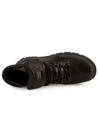 Черные зимние ботинки мужские бренда 9501047_(1) One Way