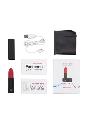 Вібратор-помада Exomoon, працює через застосунок Lovense (258261634)