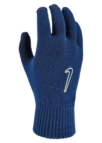 Перчатки сенсорние Nike gloves tech and knit grip blue tg 2.0 (270857175)