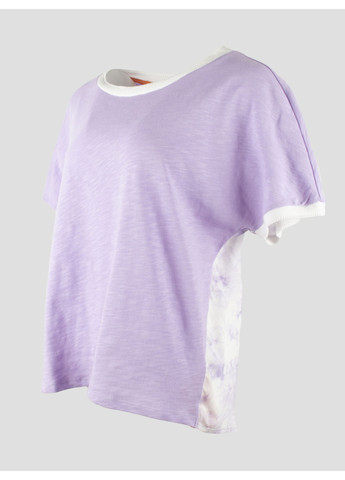 Фиолетовая летняя женская футболка сиреневая magnificent Street One