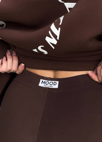 Спортивні фітнес-лосини з тканини puma на флісі, теплі повсякденні штани "mood" No Brand 986-2 (276709529)