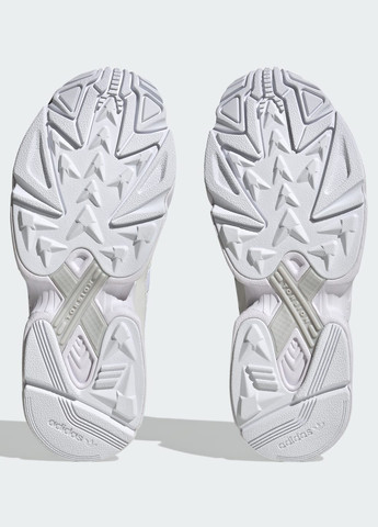 Білі всесезонні кросівки falcon adidas