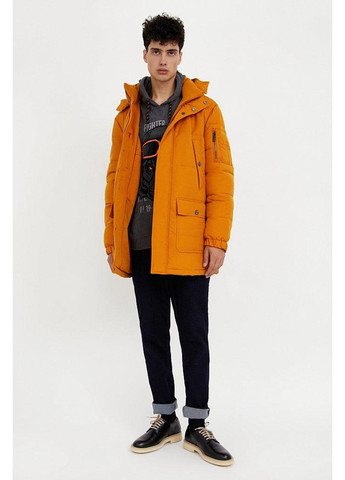Жовта зимня зимова куртка a20-22000-407 Finn Flare