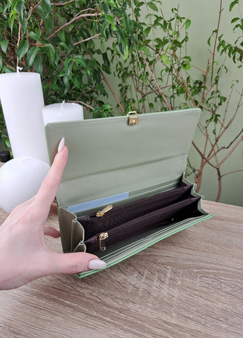 Жіночий гаманець на кнопці повнорозмірний з екошкіри Tailian (258962391)