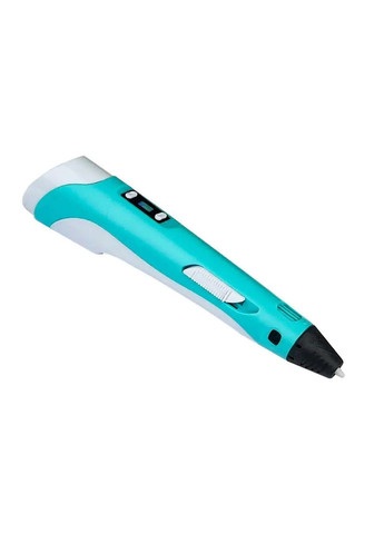Детская 3D ручка с LCD дисплеем цвет голубой ЦБ-00215768 No Brand (259466240)