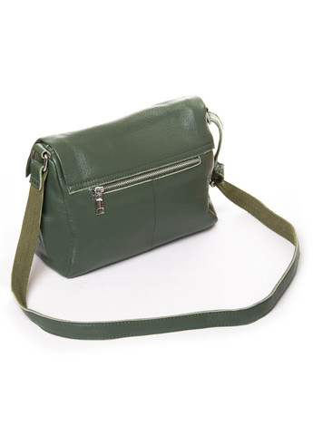 Жіноча шкіряна сумка Алекс Рай 6504 Зелений Alex Rai (264566156)