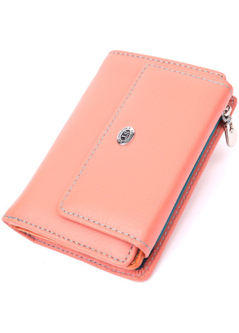 Оригинальный кошелек для женщин из натуральной кожи 22499 Оранжевый st leather (277980555)