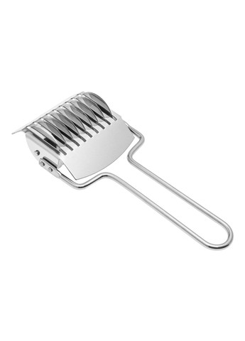 Ролик тісторізка локшинорізка для нарізки локшини, зелені з нержавіючої сталі з ручкою Kitchen Master (260736576)