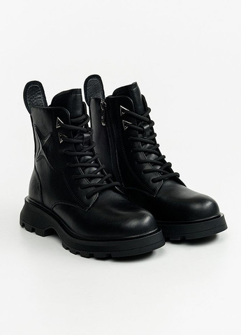 Осенние женские ботинки цвет черный цб-00225958 Wilmar