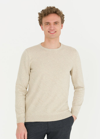 Серый свитер мужской U.S. Polo Assn.