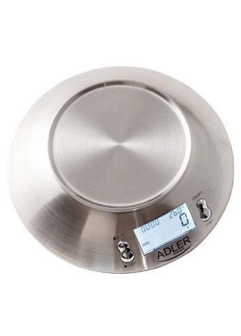 Весы кухонные электронные металлические с дисплеем индикатором термометром компактные с чашей до 5 кг (474530-Prob) Unbranded (258678438)