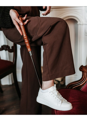 Ложка лопатка рожок для обуви с деревянной ручкой 50 см No Brand (260190583)