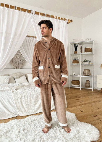 Гарні приємні до тіла парна піжами, стильна чоловіча піжама No Brand р-1557-208 (266718179)
