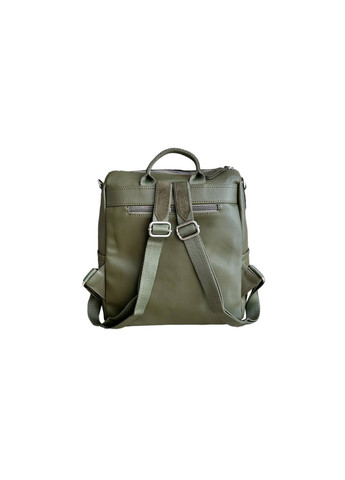 Сумка-рюкзак зеленая из замши 7818_o Aron Atelier (269712652)