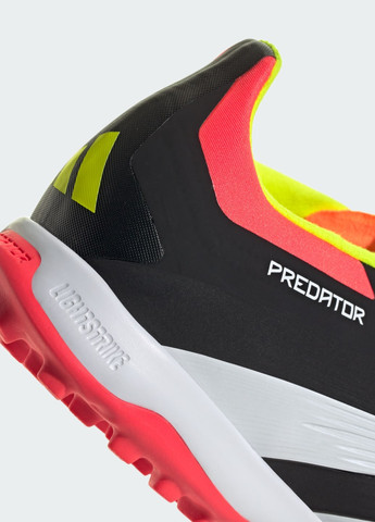 Чорні всесезонні футбольні бутси predator 24 elite turf boots adidas