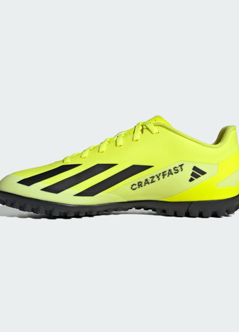 Желтые всесезонные бутсы x crazyfast club turf adidas