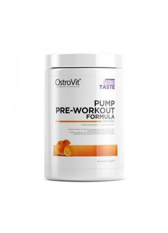 PUMP Pre-Workout 500 g /50 servings/ Orange Ostrovit (275994992)