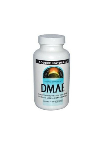 DMAE 351 mg 200 Caps Source Naturals (256720851)