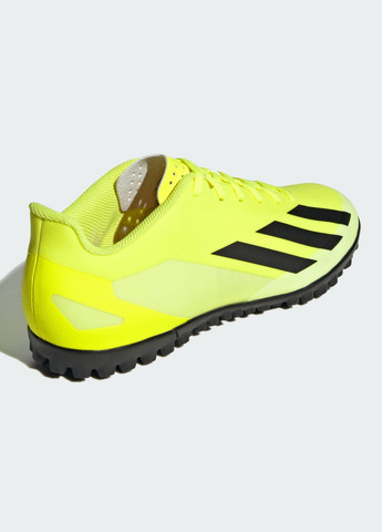 Желтые всесезонные бутсы x crazyfast club turf adidas