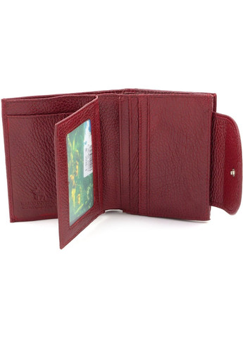 Невеликий шкіряний гаманець жіночий MC-2036-4 (JZ6641) бордовий Marco Coverna (259752523)
