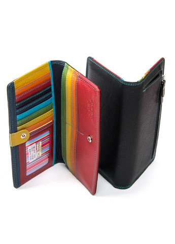 Жіночий шкіряний гаманець Rainbow WRN-22 red Dr. Bond (261551173)