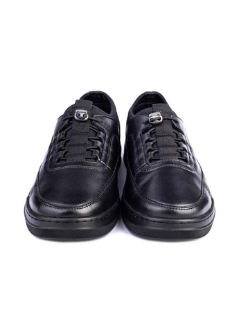 Черные повседневные туфли мужские бренда 9400038_(1) Vittorio Pritti на шнурках
