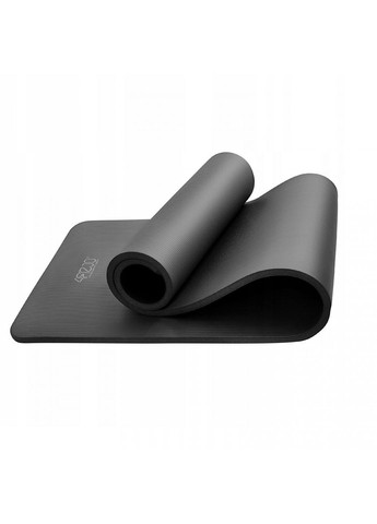 Коврик (мат) спортивный NBR 180 x 60 x 1.5 см для йоги и фитнеса 4FJ0150 Black 4FIZJO (260333311)