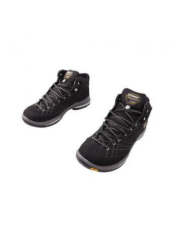 Черные ботинки мужские gri sport черные натуральный нубук Grisport